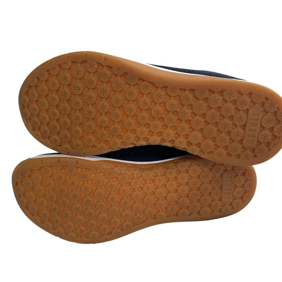 NOBULL NavyBlue and White Suede Leather Athletic Athletic Shoes Breathable Upper main image 4